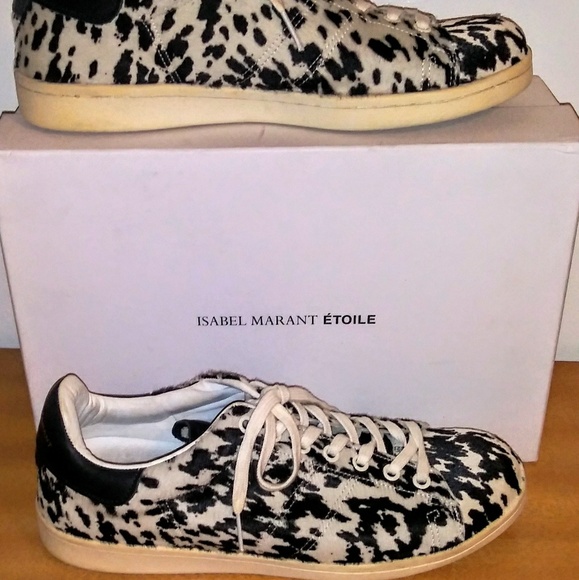 Isabel Marant Etoile Bart Calf Print womens10 - Picture 4 of 8
